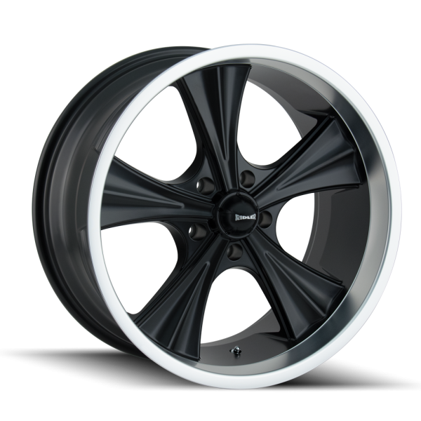 651 Mattschwarz 18x8 5x5